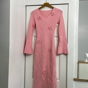 NWOT Bell sleeve Sweater dress